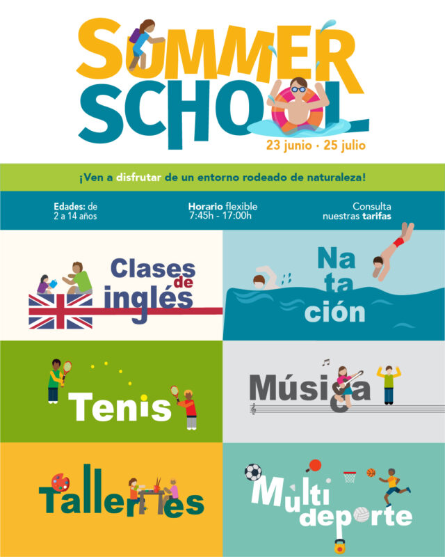 ☀️ Summer school 2025
🗓️ del 23 de junio al 25 de julio
👩🏻‍💻 https://www.colegiolamagdalena.com/summer-school/